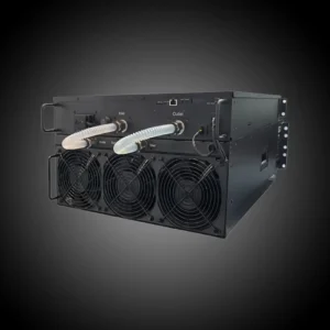 BITMAIN Antminer L11 Hydro 6U 33G Litecoin and Dogecoin ASIC miner with liquid cooling ports and triple fan exhaust