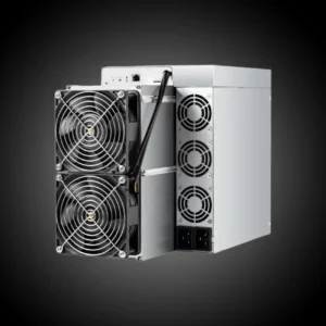 ELHAPEX DG1+ 14G Litecoin and Dogecoin ASIC miner with dual front cooling fans and side ventilation ports
