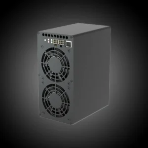 Goldshell AE Box II 54Mhs Aleo ASIC miner with dual fan cooling and compact box enclosure