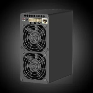 Goldshell AE Box Pro 44Mhs Aleo ASIC miner with dual fan cooling and rear power connections