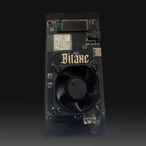 Bitaxe Gamma 601 PCB and display detail – 1.2 TH/s solo miner